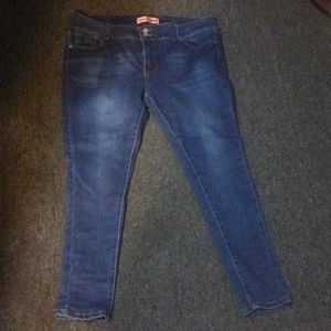 Crystal Rock Women's High Rise Skinny Ankle Size 18 ex cond